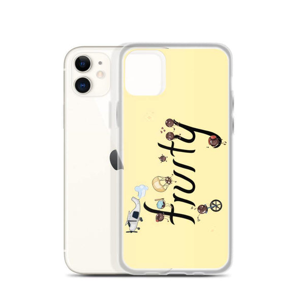 Fruity iPhone Case Soft Yellow - Shop Westbrouck