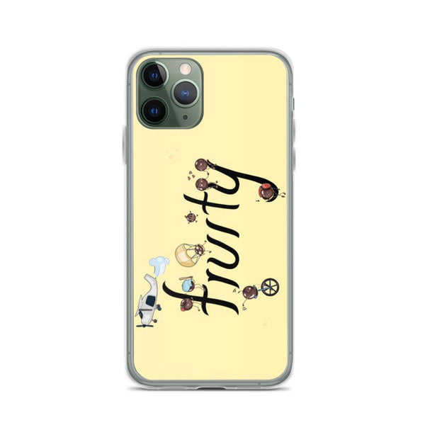 Fruity iPhone Case Soft Yellow - Shop Westbrouck
