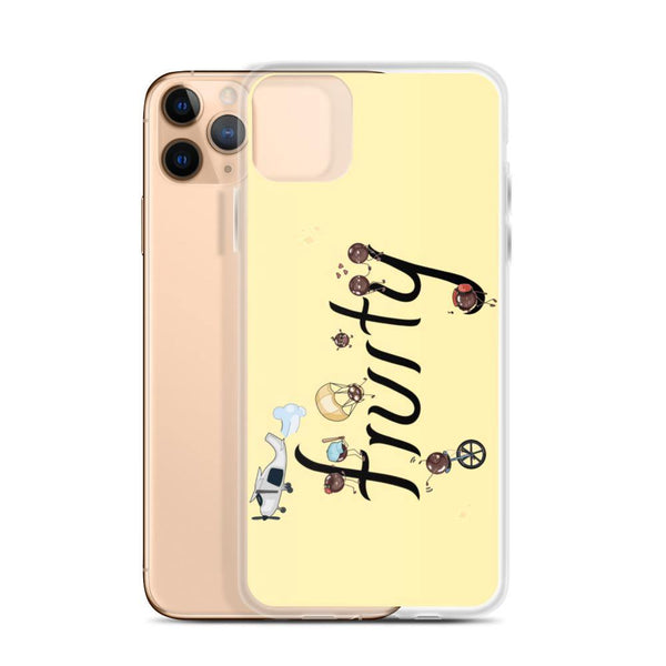 Fruity iPhone Case Soft Yellow - Shop Westbrouck
