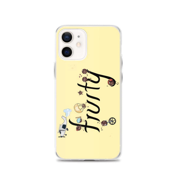 Fruity iPhone Case Soft Yellow - Shop Westbrouck