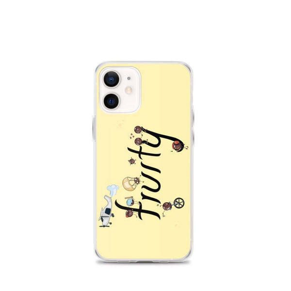 Fruity iPhone Case Soft Yellow - Shop Westbrouck