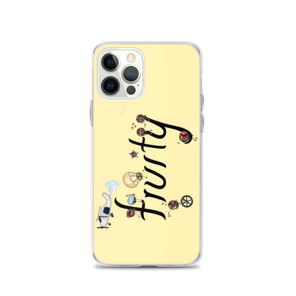 Fruity iPhone Case Soft Yellow - Shop Westbrouck