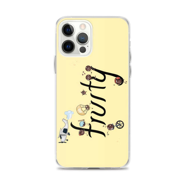 Fruity iPhone Case Soft Yellow - Shop Westbrouck