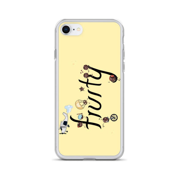Fruity iPhone Case Soft Yellow - Shop Westbrouck