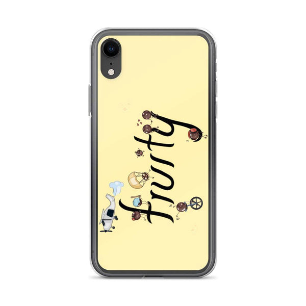 Fruity iPhone Case Soft Yellow - Shop Westbrouck