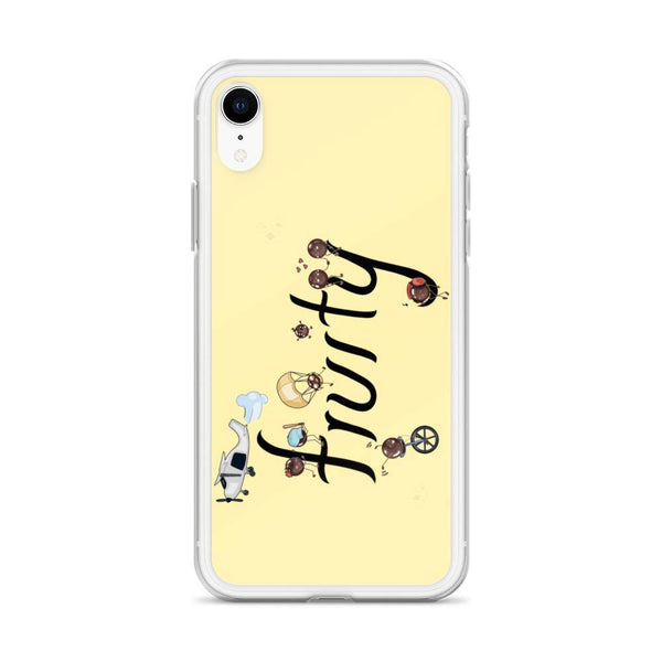 Fruity iPhone Case Soft Yellow - Shop Westbrouck