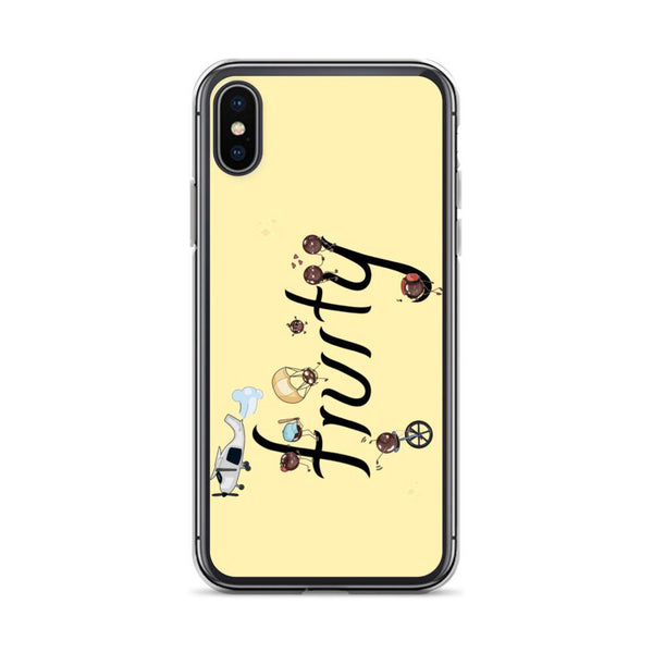 Fruity iPhone Case Soft Yellow - Shop Westbrouck