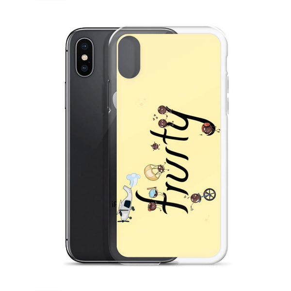 Fruity iPhone Case Soft Yellow - Shop Westbrouck