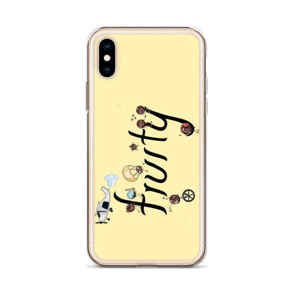 Fruity iPhone Case Soft Yellow - Shop Westbrouck