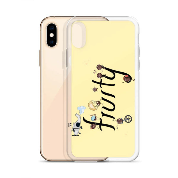 Fruity iPhone Case Soft Yellow - Shop Westbrouck